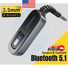 2-in-1 Bluetooth Audio Receiver Transmitter Wireless Bluetooth 5.1 3.5mm AUX picture