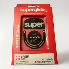 Logitech G Pro x Superlight 2 Superglide Glass Mouse Skates Type-S Black OpenBox picture