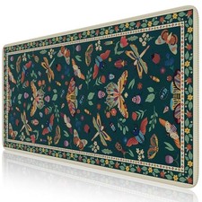 iCasso Desk Pad,Desk Matt for Desktop,Cute Mouse Pad,Green picture
