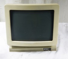 Wyse WY-50 00-050-01 RS232 dumb terminal green phospher tested to power on picture