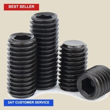 50pcs M1.6 M2 M2.5 M3 M4 M5 M6 M8 M10 M12M14 M16 Black 12.9 Steel Allen Head Hex picture