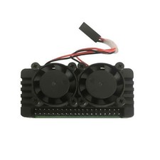 Aluminum Heatsink Case Shell With Double Cooling Fans For Raspberry Pi Zero 2W picture