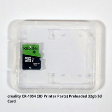 creality CR-10S4 (3D Printer Parts) Preloaded 32gb Sd Card picture