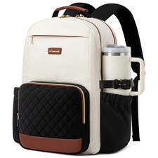 LOVEVOOK Laptop 18 Inch, Beige - Black - Chestnut Brown + Diamond-shaped picture