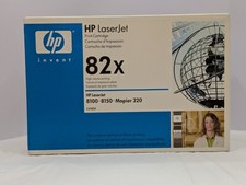 HP 82x (C4182X) Genuine 8100 8150 OEM Black Toner Cartridge - NIB Factory Sealed picture