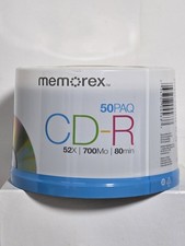 Memorex CD-R 50 Pack 52X 700MB 80Min New Sealed  picture