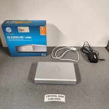 G-Technology G-Drive 2TB USB 3.0 External Hard Drive  w/ AC Adapter & USB Cable picture