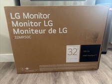 LG 32MR50C-B 32-inch Curved Monitor FHD 100Hz AMD FreeSync Control OnScreen picture