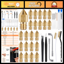 3D Printer Nozzle Cleaning Kit - 50 Pieces, 19 Stainless Steel Needles & 23 MK8 picture