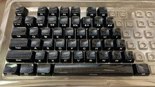 Spare Keycaps - (Sparkly Black Jelly Themed) - Keyboard keycaps. picture