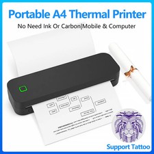 Portable A4 Thermal PrinterOfficeBusinessSticky NotesImage Printing Device picture