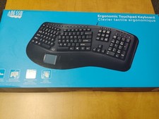 Adesso TruForm 450 - Ergonomic Touchpad Keyboard AKB450UB picture