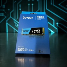 NEW Lexar NQ700 2TB PCIe Gen4 M.2 NVMe SSD 4500MB/s [SEALED] [5-Year Warranty] picture