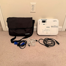 Epson EX3212 LCD Projector 2800 Lumens XGA HDMI VGA USB w/ Case & Cords picture