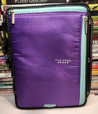 Mead Five Star Binder Ready Tablet Sleeve Purple/Seafoam Fits Most 10