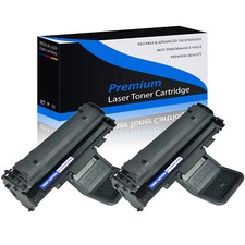 2 PK TONER FOR DELL 1100 1110 SAMSUNG ML1610D3 2010 2510 SCX 4521D3 119S 3K HY picture