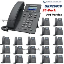 20 Grandstream GRP2601P 2-Line 2 SIP Office Desk Phone PoE Bundle Lot picture