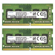 New Samsung 8GB 2X4GB DDR4 3200MHZ PC4-25600 SODIMM Memory Ram M471A5244CB0-CWE picture