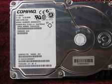 COMPAQ 9.1GB 10000RPM WU SCSI HDD, AD00932372 FW: ACJ6, PN: 142685-001, Lot of 3 picture