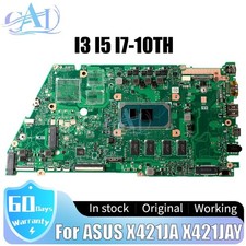 X421JA For ASUS X421JA  X421JAY X521JA Laptop Motherboard I3 I5 I7 10TH 14