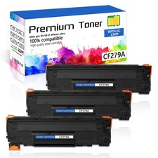 3PK Toner Compatible HP 79A CF279A Laserjet Pro MFP M26a M26nw M12a M12w picture
