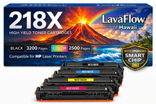 ** NEW HP 218X / 218A Toner | HP Color LaserJet Pro 3201 / 3301 Series | 4-Pack picture