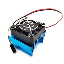 Alloy RC Motor Heat Sink Heatsink with 5V Cooling Fan for 540, 550, 3650, 3660, picture