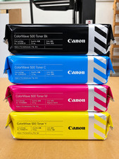 NEW Canon Oce ColorWave 500 Toner Pearls 4-Pack Ylw Cyn Mag Blk 1070038731/2/3/4 picture