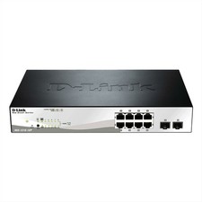 D-Link DGS-1210-10P/E 10-Port Layer2 PoE Smart Managed GB ne. Hub / Switch picture