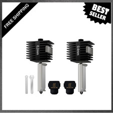 2 Pcs 0.2 0.4mm Hotend Kits Hardened Steel Nozzles Compatible with Bambu Lab A1 picture