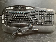 Logitech K350 Wireless Comfort Wave Ergonomic Keyboard + Dongle picture