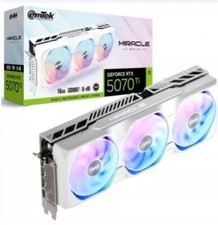 emTek / MIRACLE WHITE D7 / GeForce RTX 5070 Ti /  16GB / Gaming / Graphics Card picture