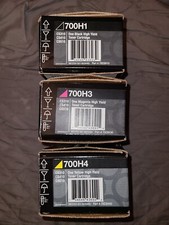 LEXMARK CARTRIDGE LOT 700H1 700H3 700H4 CS310 CS410 CS510 BLACK MAGENTA YELLOW picture
