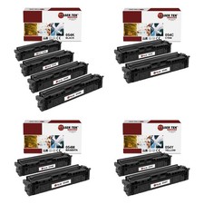 Laser Tek Services Canon 054 Replacement Toner Cartridge Ten Pack (4B 2C 2M 2Y) picture