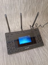 TP-Link P5 AC 1900 Touch Screen WiFi Gigabit Router - Powers On, Untested picture