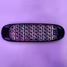 C120 USB 2.4G Motion Sensing Air Fly Remote Mouse Keyboard With Colorful picture