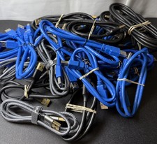Lot Of 34 USB To USB Cables Ranging From 2ft-10ft picture