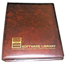 Vintage Radio Shack TRS-80 Model 100 Software Library Cassette & Manual picture