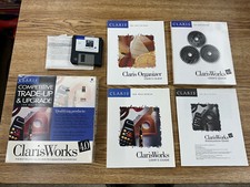 CLARISWORKS 4.0 FOR MACINTOSH COMPLETE 3.5