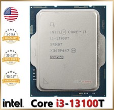 13th Gen. Intel Core i3-13100T CPU SRMBT 2.5 GHz LGA-1700 Desktop Processor 35W picture