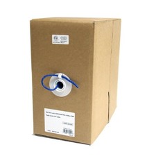 StarTech 1000 ft Bulk Roll of Blue CMR Cat.5e Solid UTP Cable - 1000ft - Blue picture