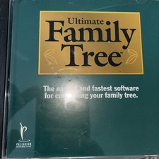 Ultimate Family Tree Software PC CD ROM 1997 Palladium Interactive picture