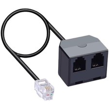 RJ9 Telephone Training Y Splitter for Headset or Handset for Norstar, Nortel ... picture