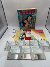 Sierra Leisure Suit Larry 5 MS-DOS Big Box PC Game w/ 3.5