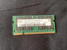 Hynix 1GB 2Rx8 PC2-5300S-555-12 HYMP512S64CP8-Y5 AB Korea 05 RAM picture