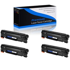 4 Pack 83A CF283A Toner Cartridge for HP LaserJet Pro MFP M125nw M127fn M201dw picture