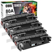 4PK CF280A Toner Compatible for HP 80A LaserJet Pro 400 M401dn M401n MFP M425dn picture