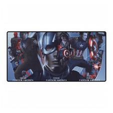 Captain America Movie Montage And Character Collage Mouse Pad Desk Mats Marvel picture