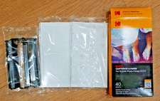 KODAK CARTIDGE & PAPER FOR KODAK PHOTO PRINTER DOCK 40 SHEET PHC-40 NEW picture
