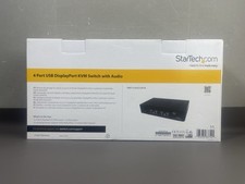 StarTech StarView (SV431DDVDUA) 4-Port DVI VGA Dual Monitor USB KVM Switch Audio picture